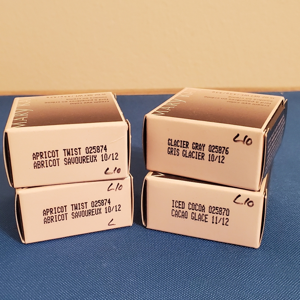 Cream eye colors discontinued shades, Price is for one each. All four for $30.